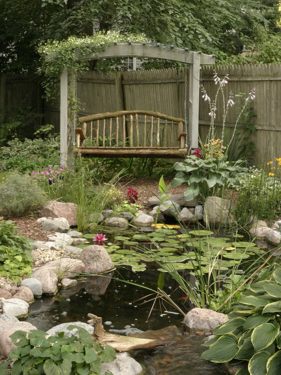 Outdoor Living With Water Gardens