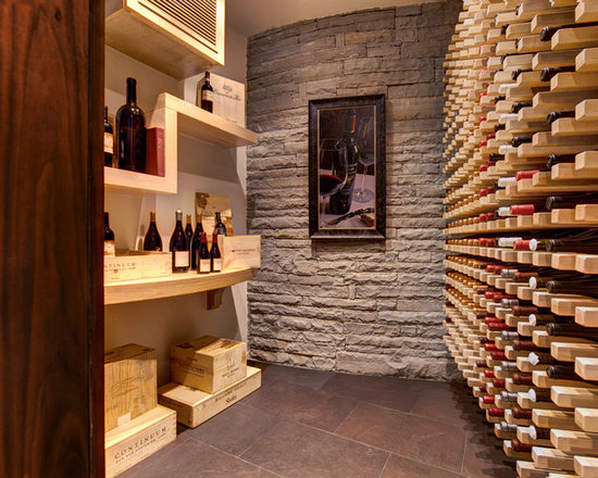 Justice Kohlsdorf Residence Wine Cellar