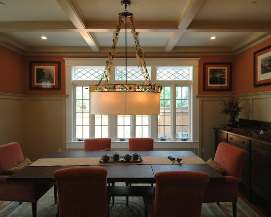 Craftsman Style In Burlingame Dining Room